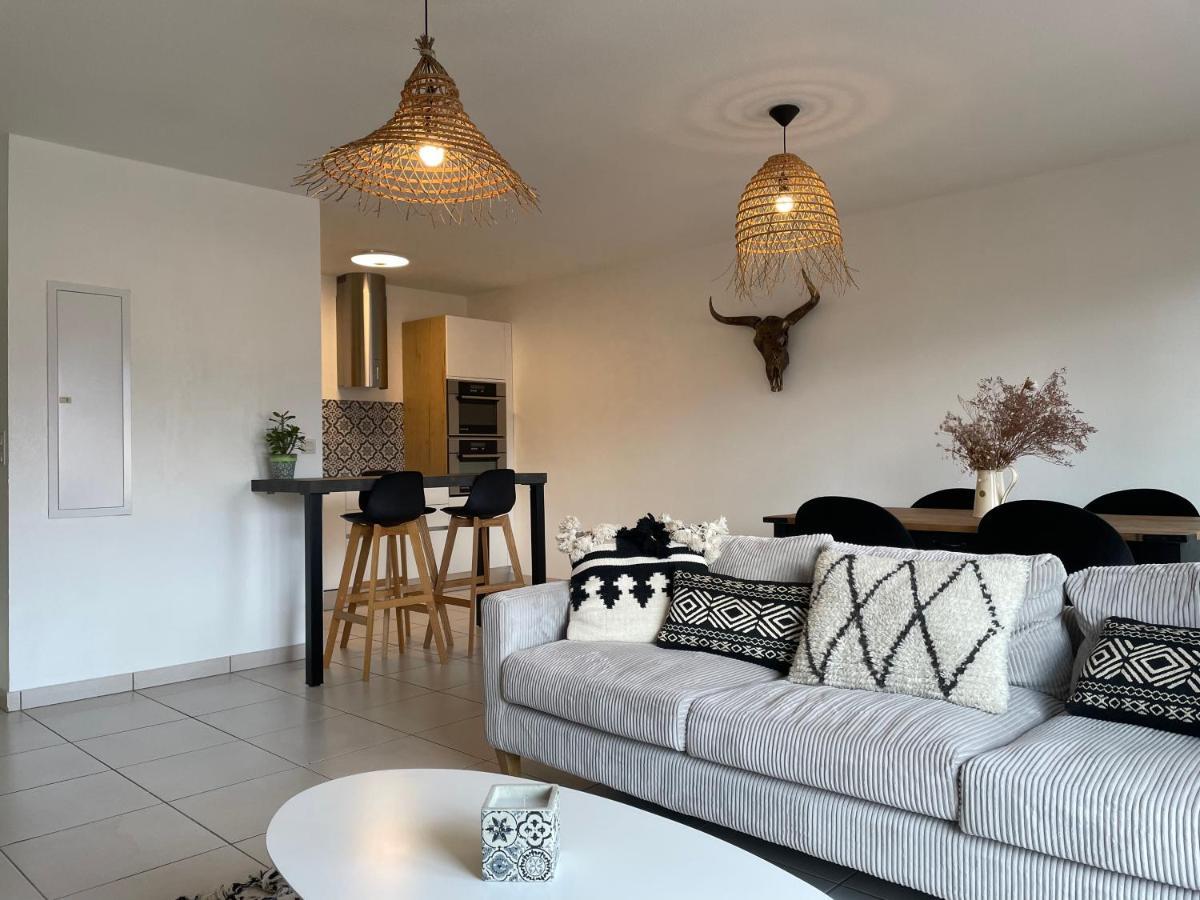 Appartement T3 Climatise,Balcon, Classe 3 Etoiles Ле-Булу Экстерьер фото